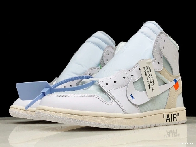 Cheap Husky Off-White AQ0818-100 Air Jordan 1 High Retro White 0717